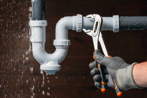 Professional Drain Cleaning technician working in Cumberland, MD